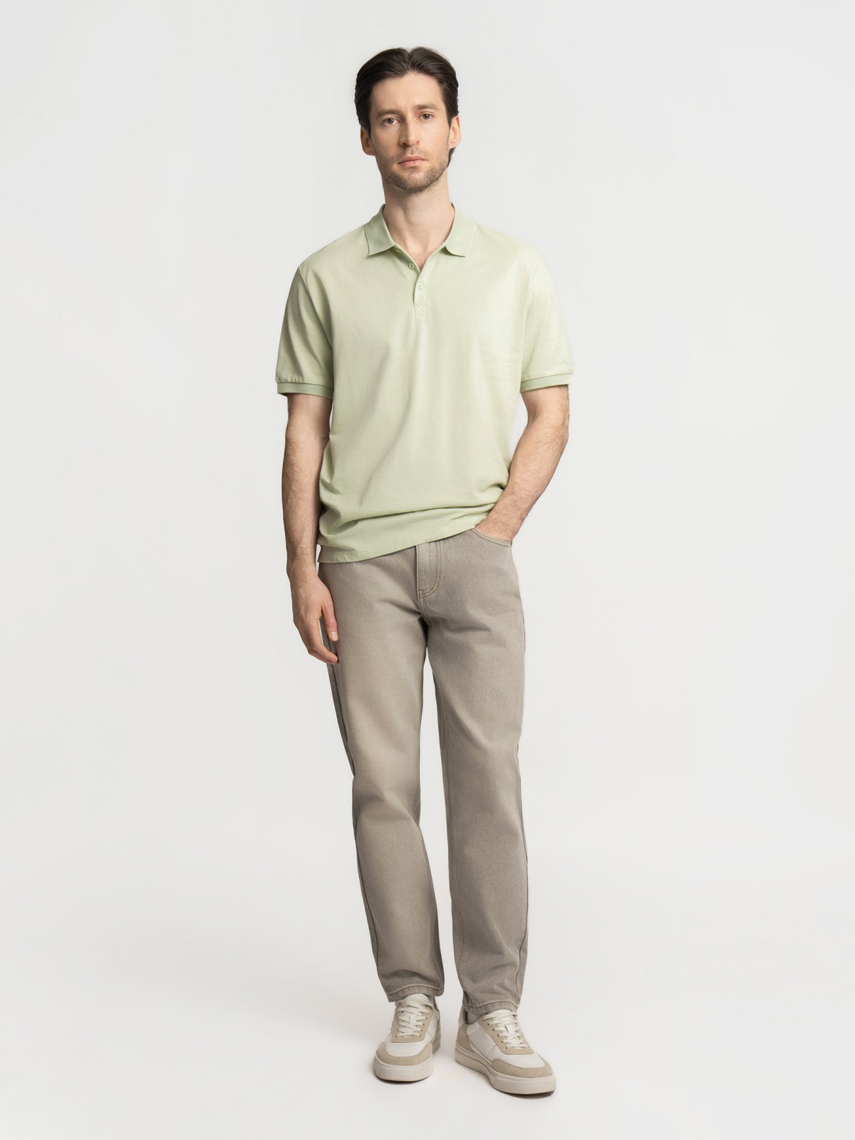 Поло с короткими рукавами