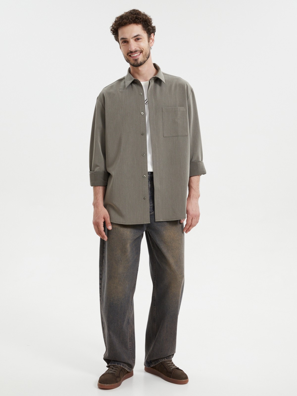 Рубашка с длинным рукавом