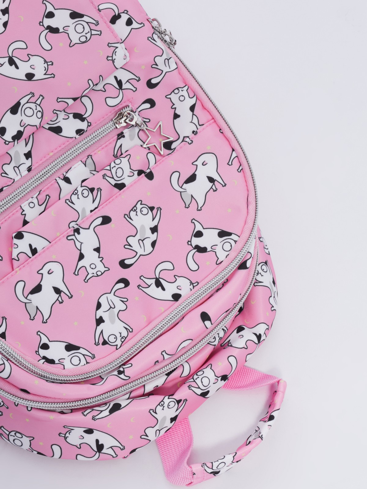 Городской рюкзак с принтом zolla 02331943Q015, цвет розовый, размер No_size - фото 5