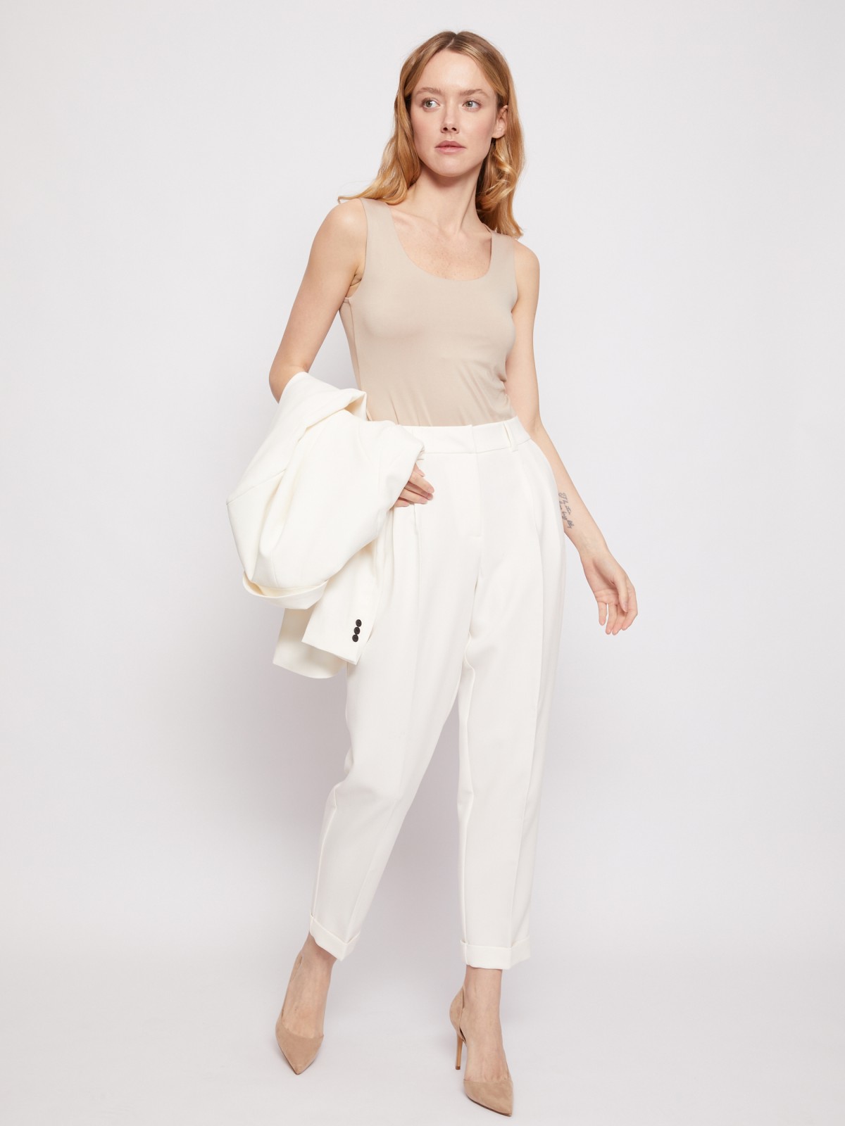 Брюки фасона Carrot Брюки фасона Carrot