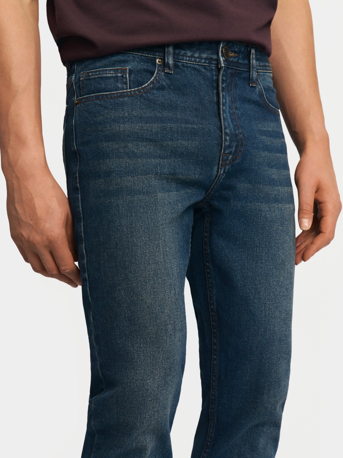 Джинсы фасона Slim из хлопка