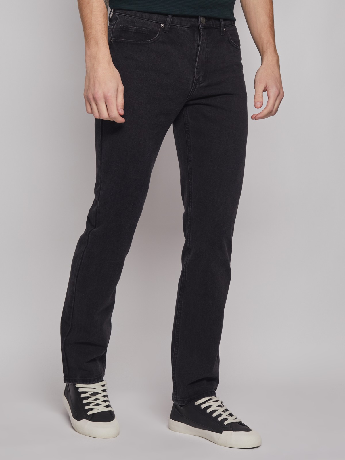 Брюки джинсовые zolla 01312711R062, цвет черный, размер 31 - фото 4