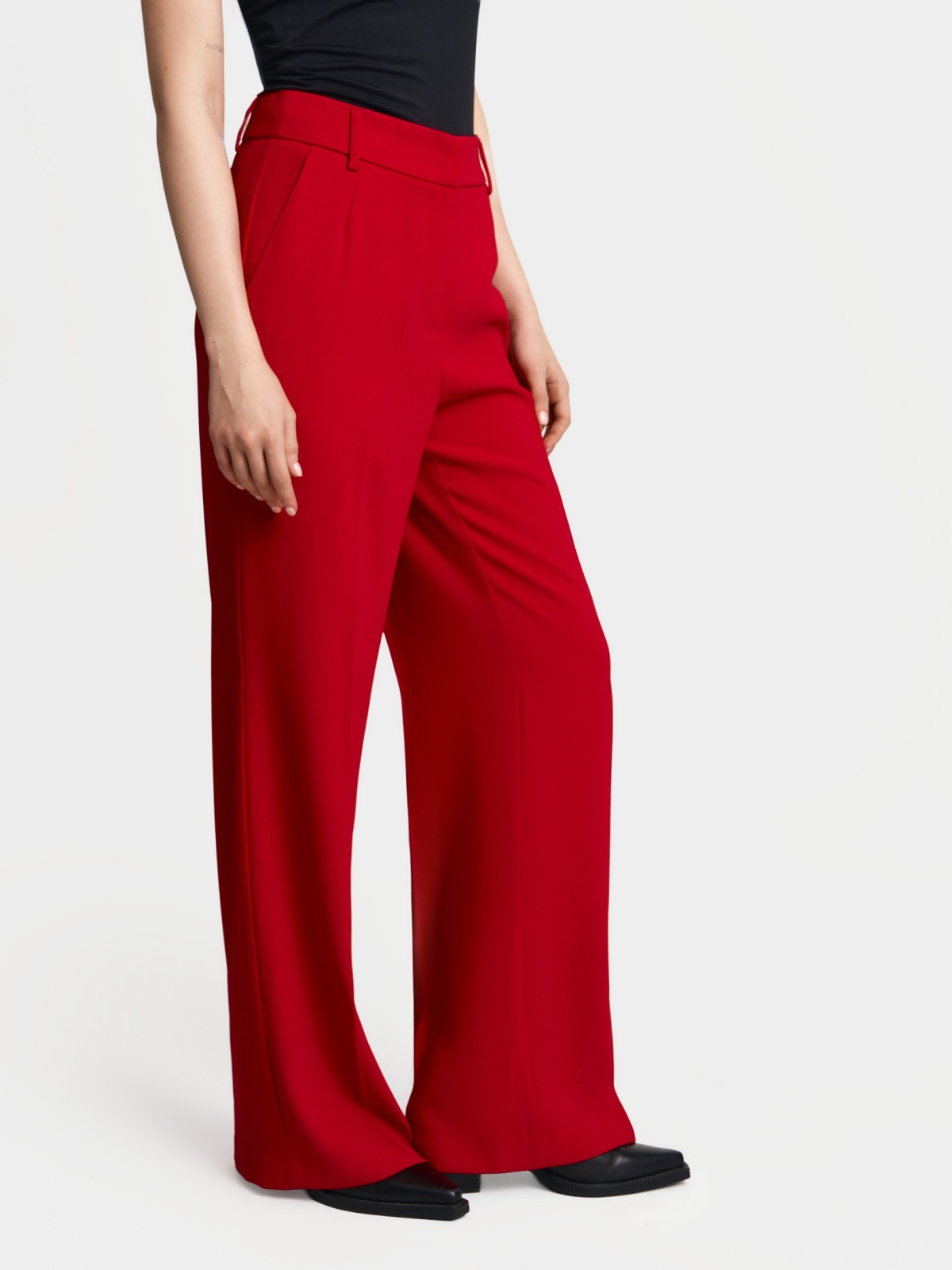 Брюки фасона Bootcut со стрелками