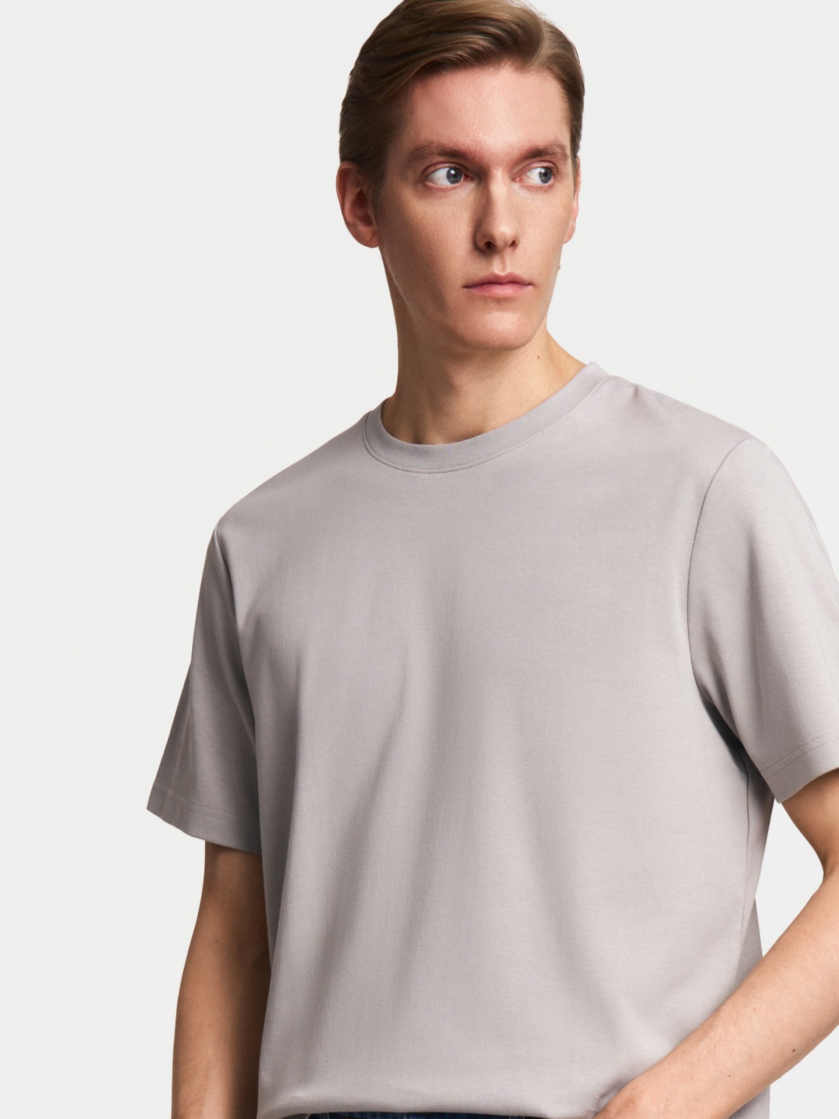 Футболка из хлопка с коротким рукавом