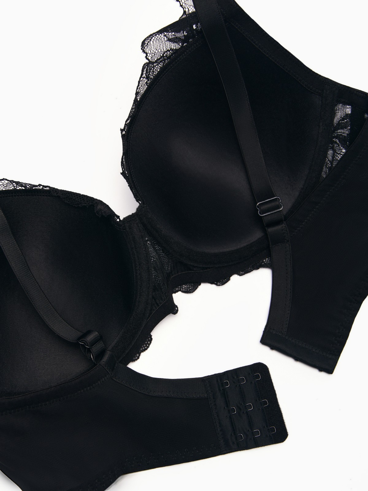 Кружевной бюстгальтер на косточках без Push-up