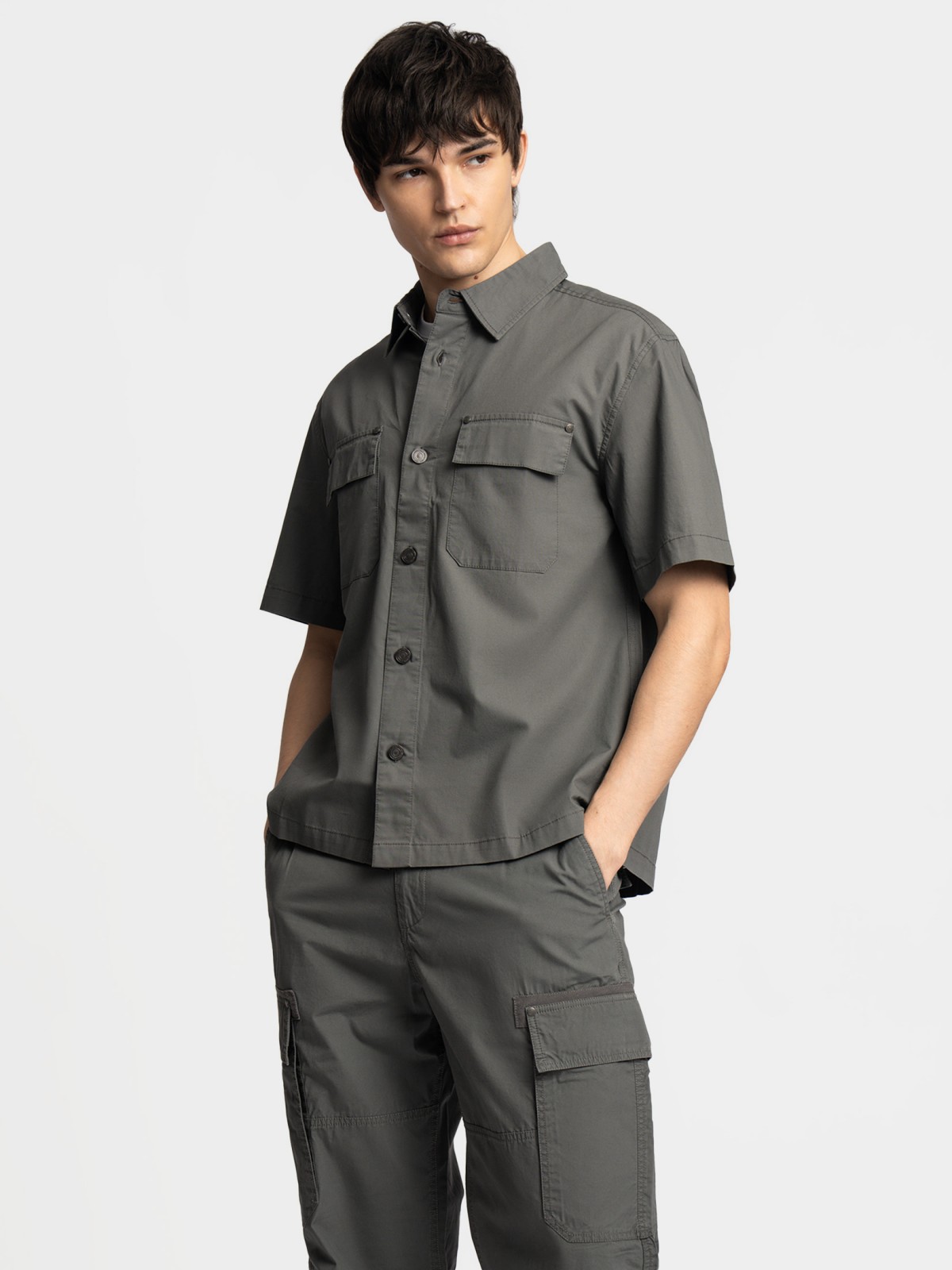 Рубашка с  короткими рукавами