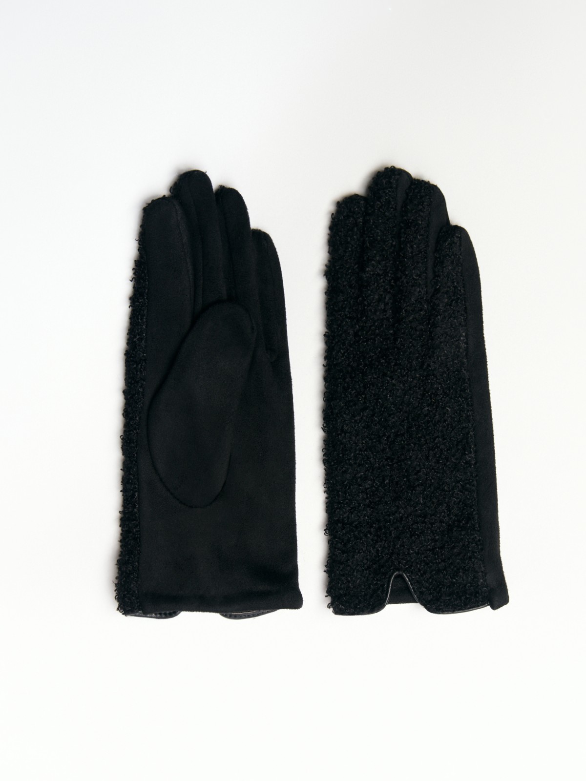 Утеплённые перчатки из экомеха