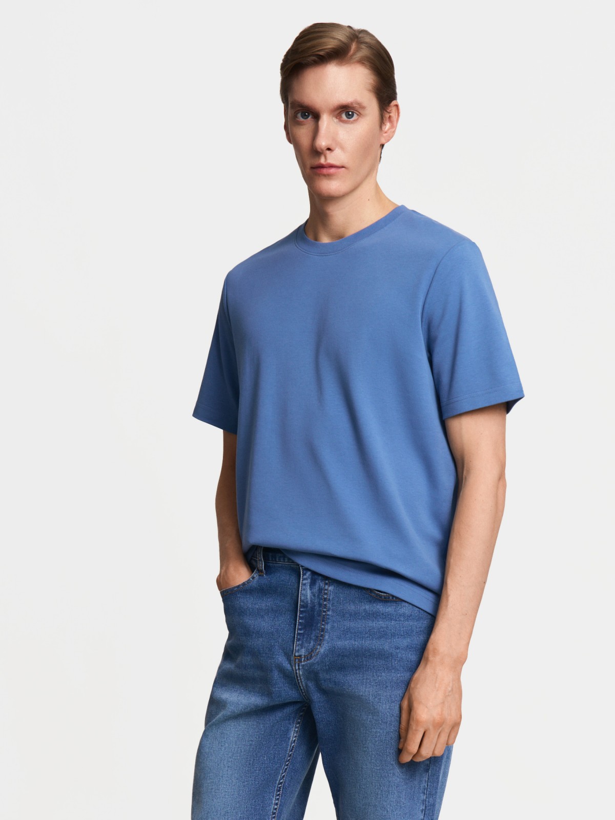 Футболка из хлопка с коротким рукавом