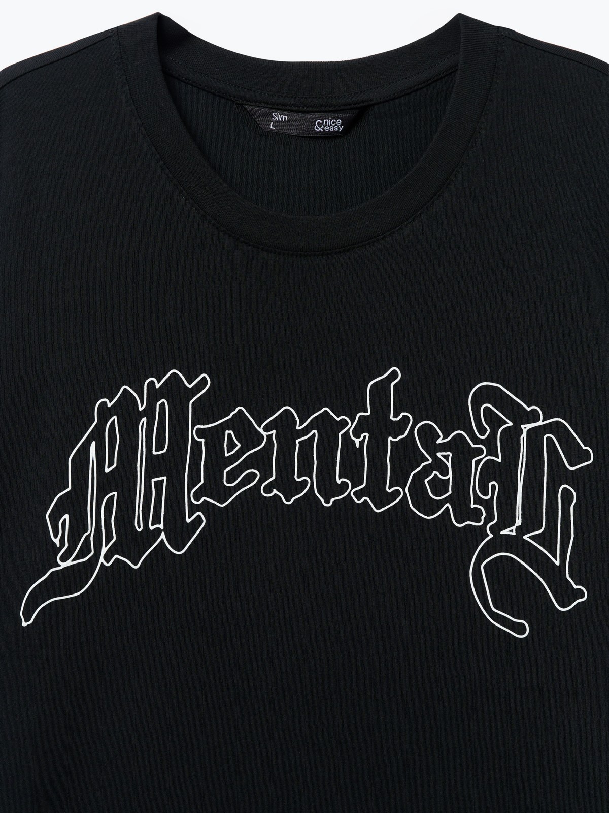 Футболка из хлопка с надписью