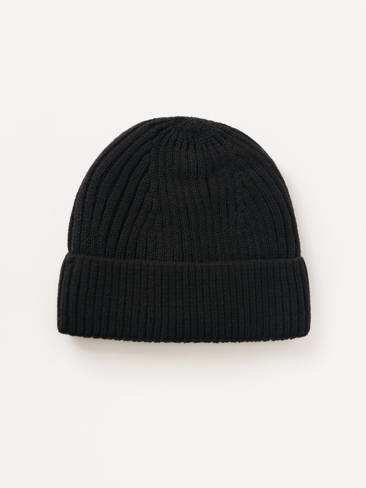 Вязаная шапка-бини с экомехом 499₽