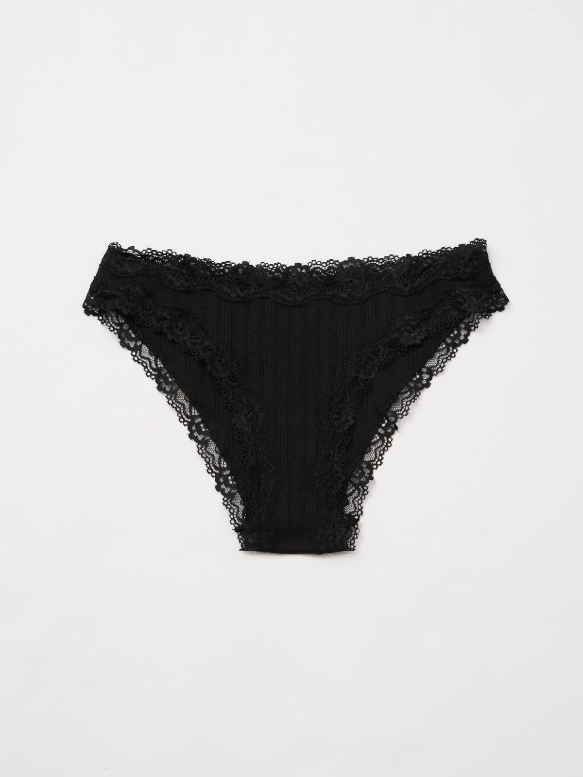 Трусы слип с кружевом