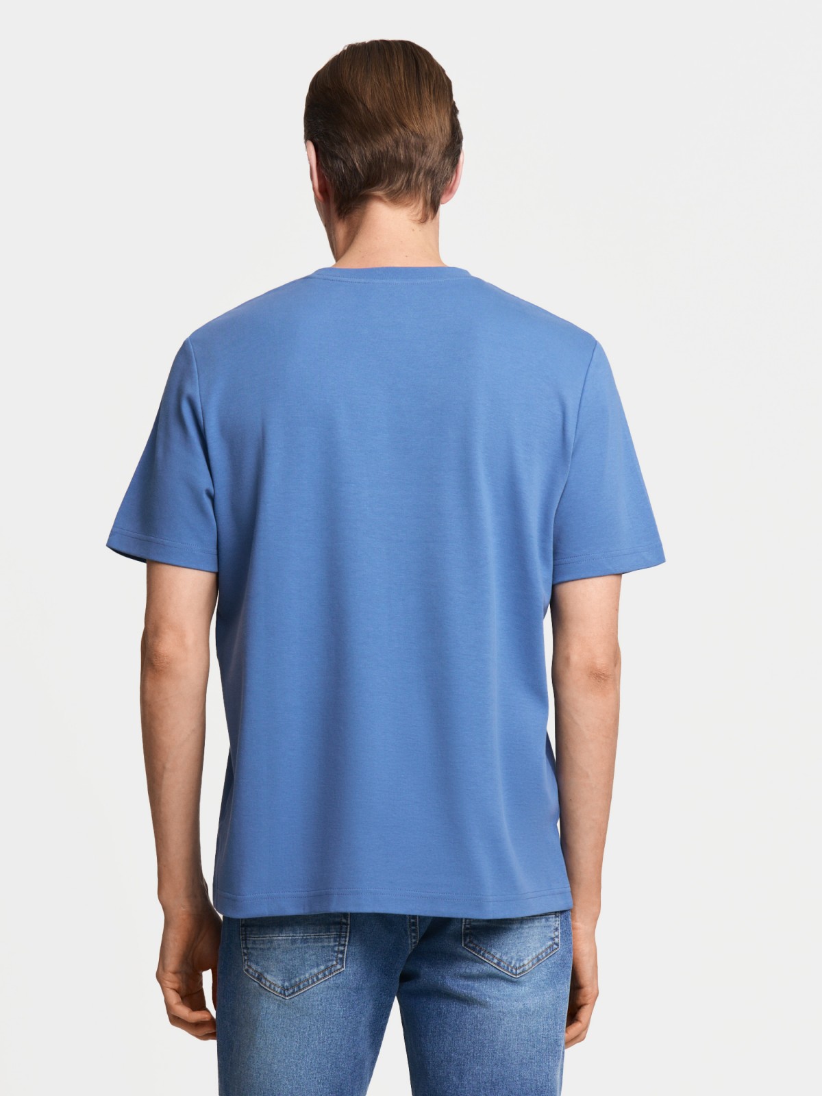 Футболка из хлопка с коротким рукавом