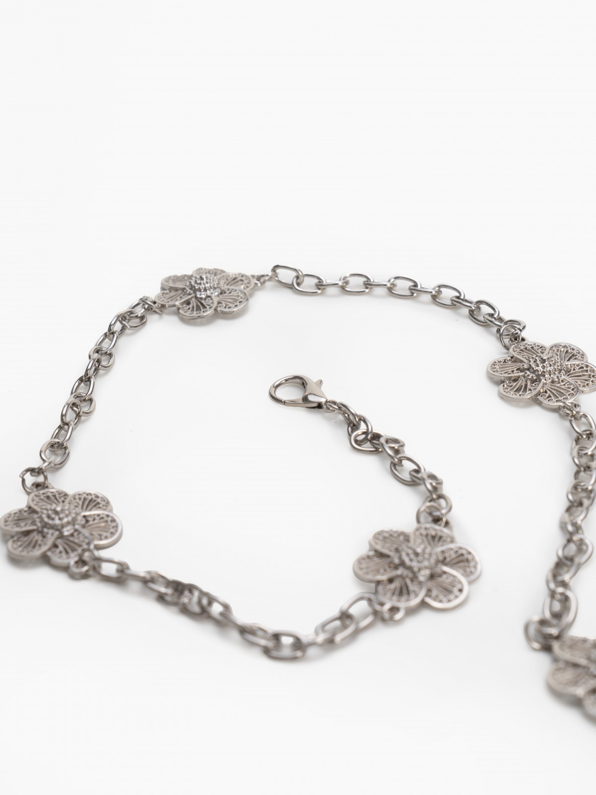 Металлический пояс-цепочка