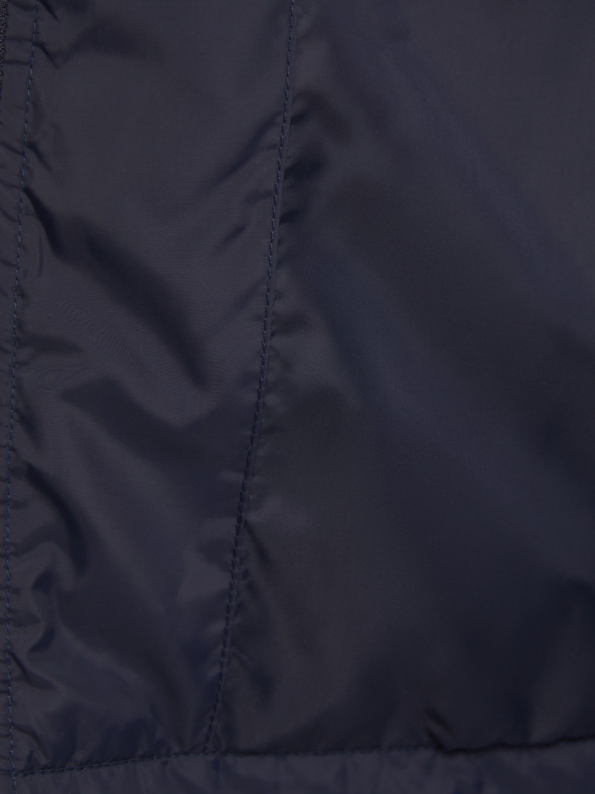 Утеплённая куртка на молнии с воротником-стойкой zolla 014135159124, цвет темно-синий, размер M - фото 6
