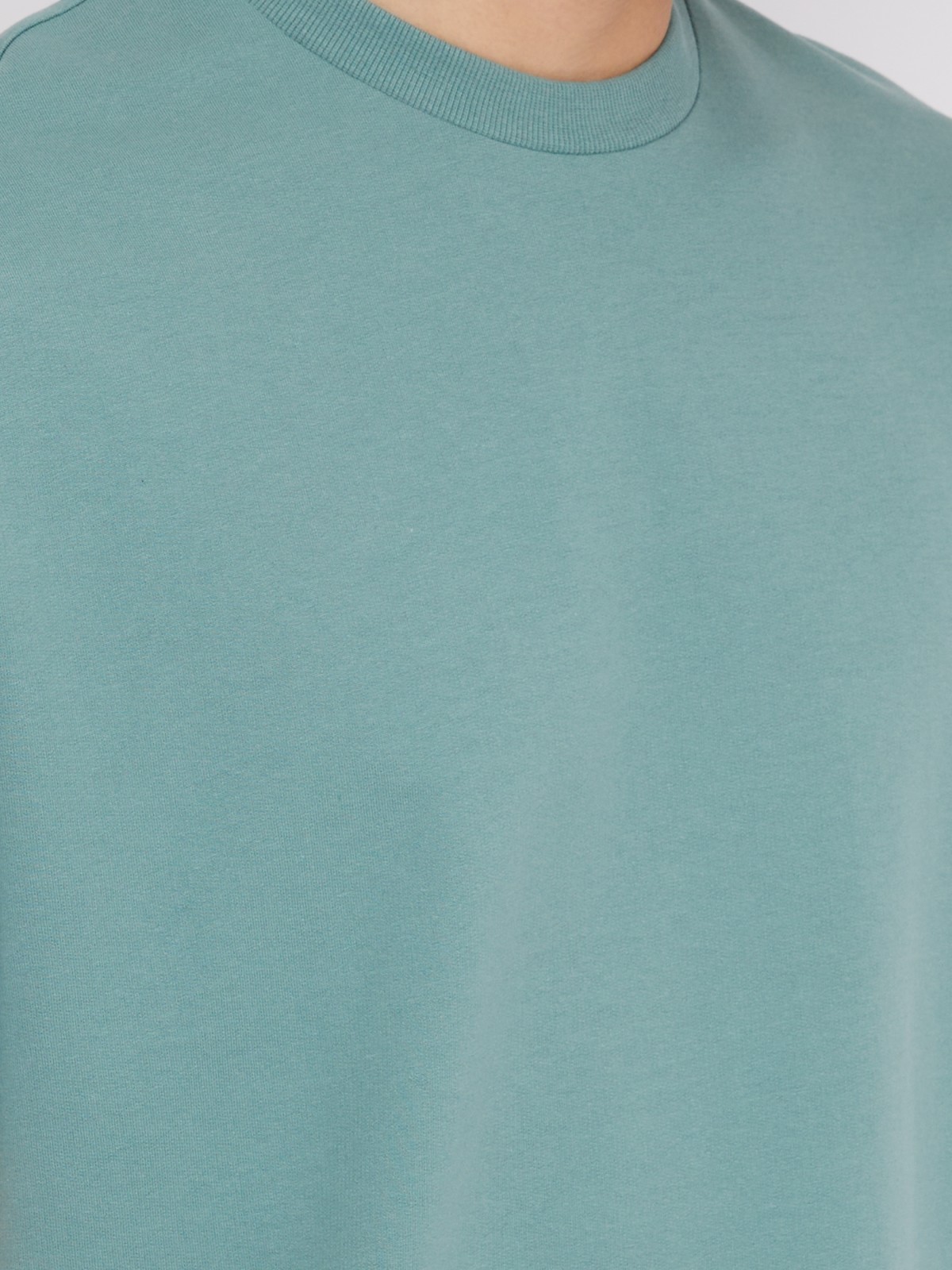 Футболка из плотного трикотажа из хлопка