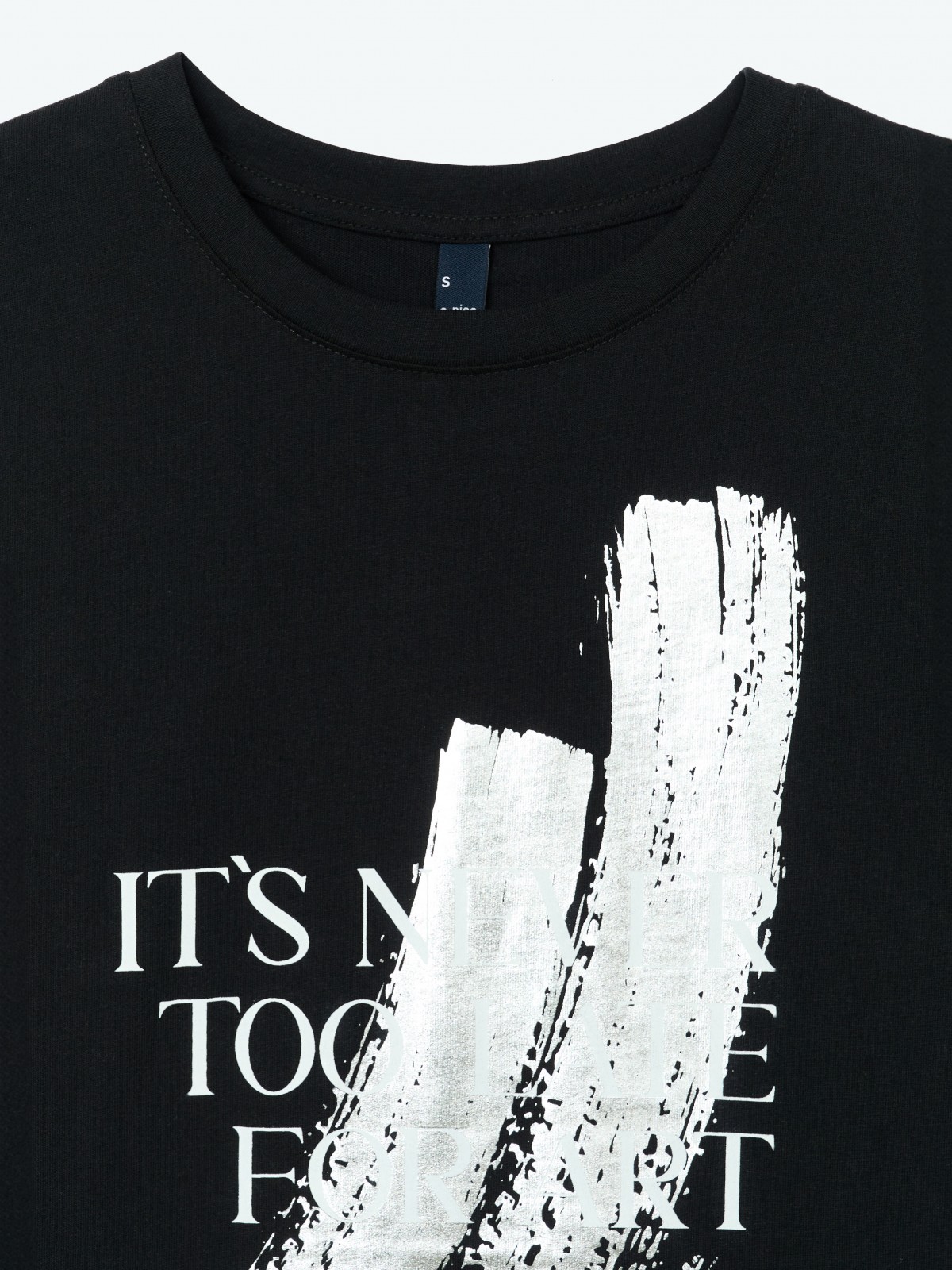 Футболка из хлопка с надписью