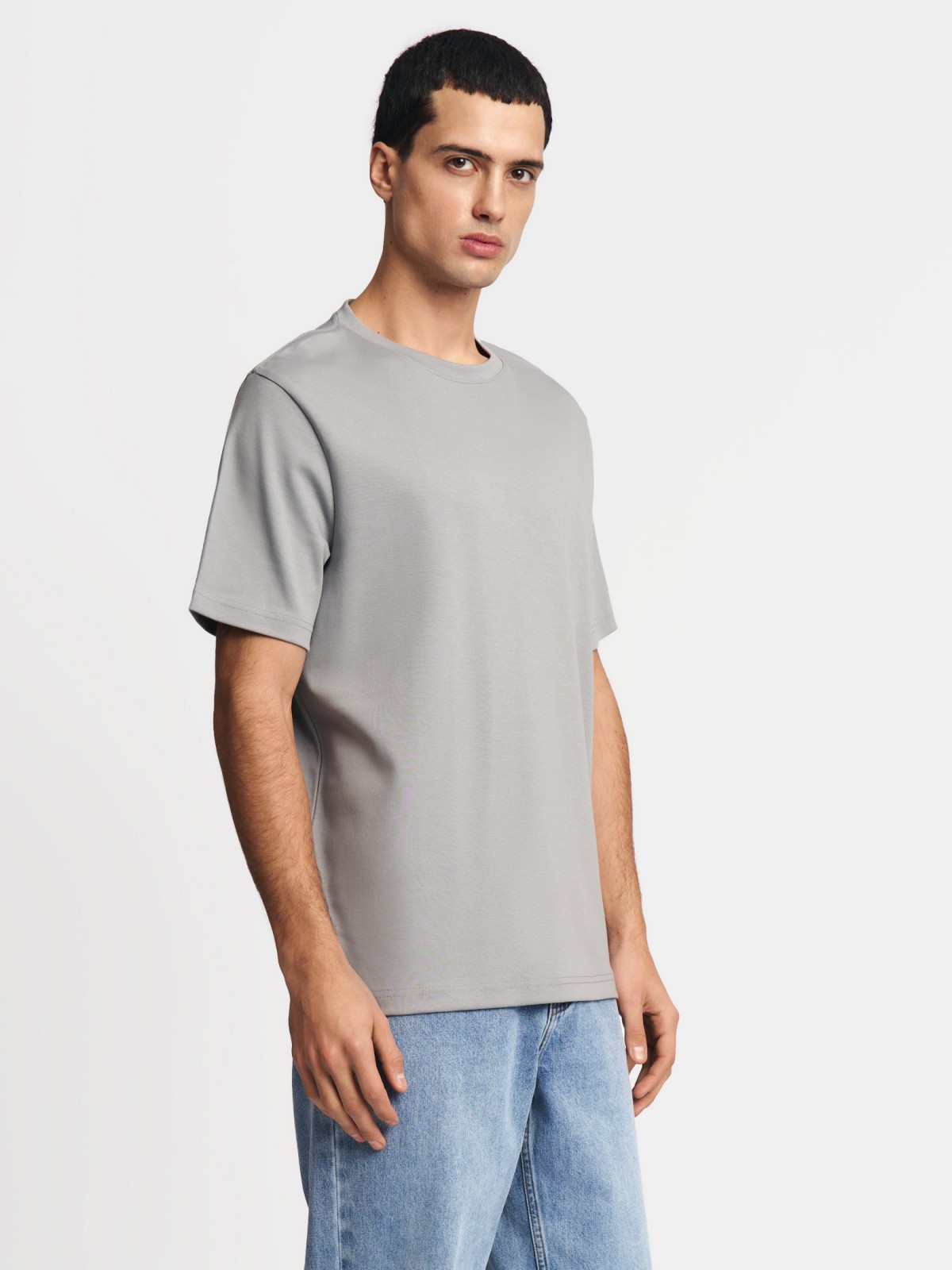 Футболка из хлопка с коротким рукавом