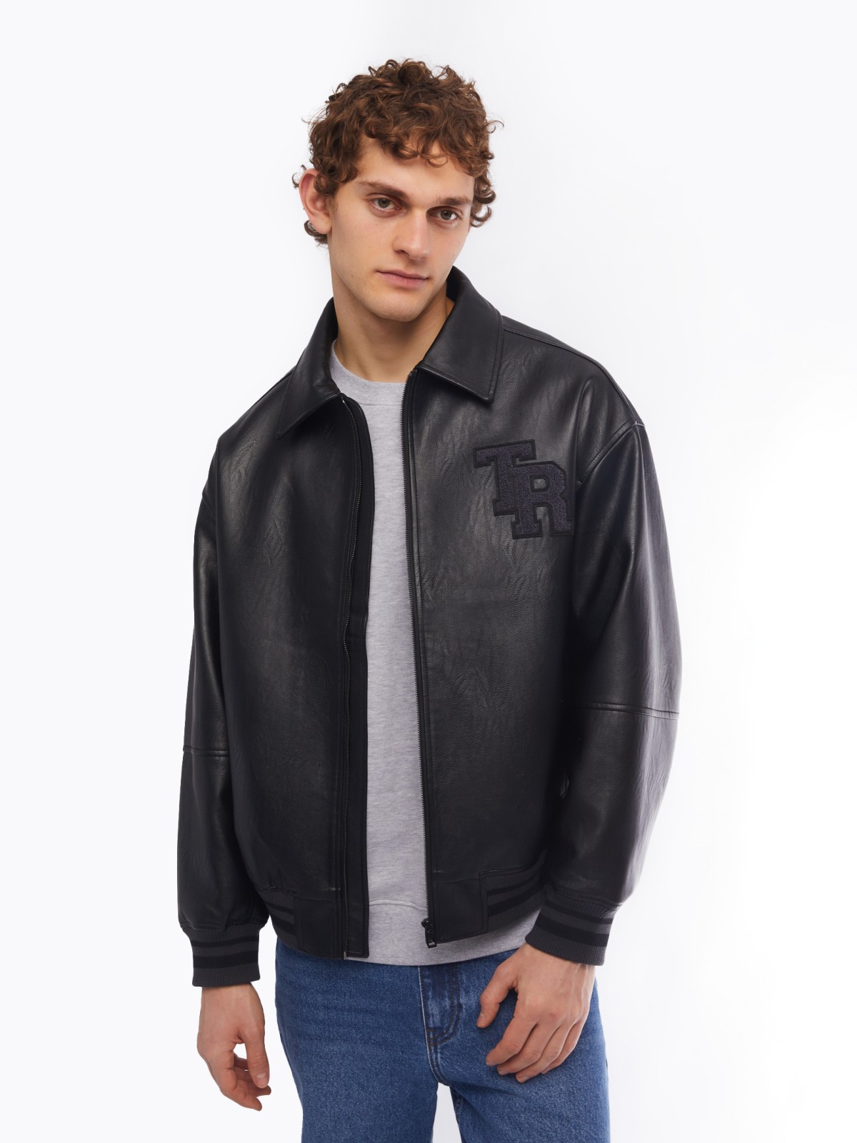 Куртка-ветровка zolla 014135602054, цвет черный, размер S - фото 3