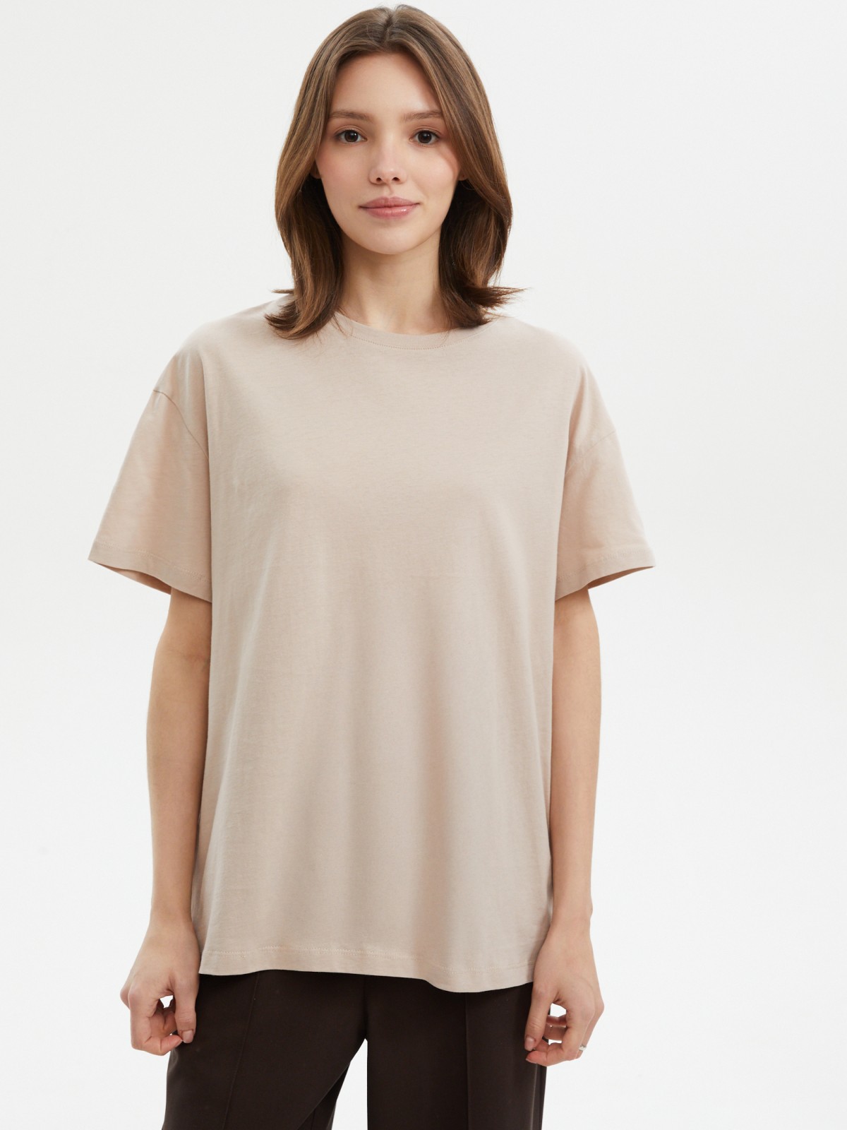 Футболка оверсайз из хлопка