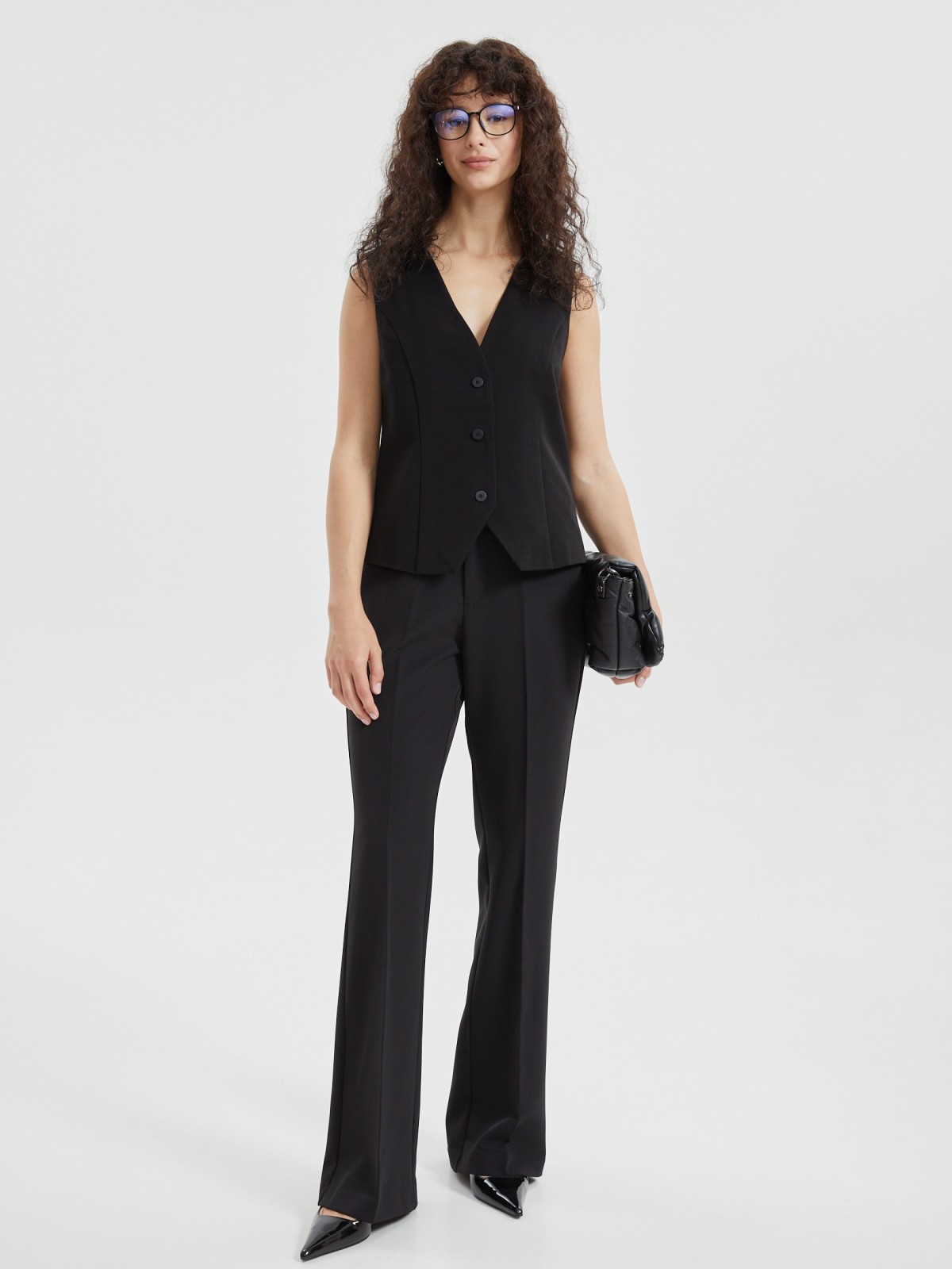 Брюки Bootcut со стрелками