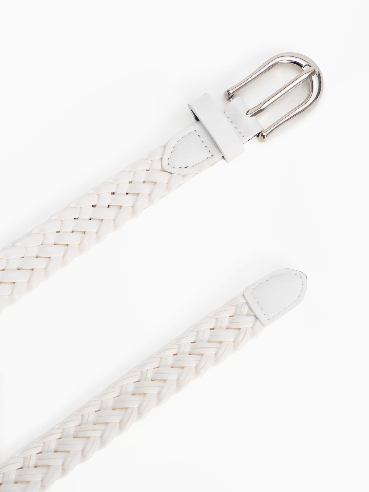 Плетёный ремень из экокожи