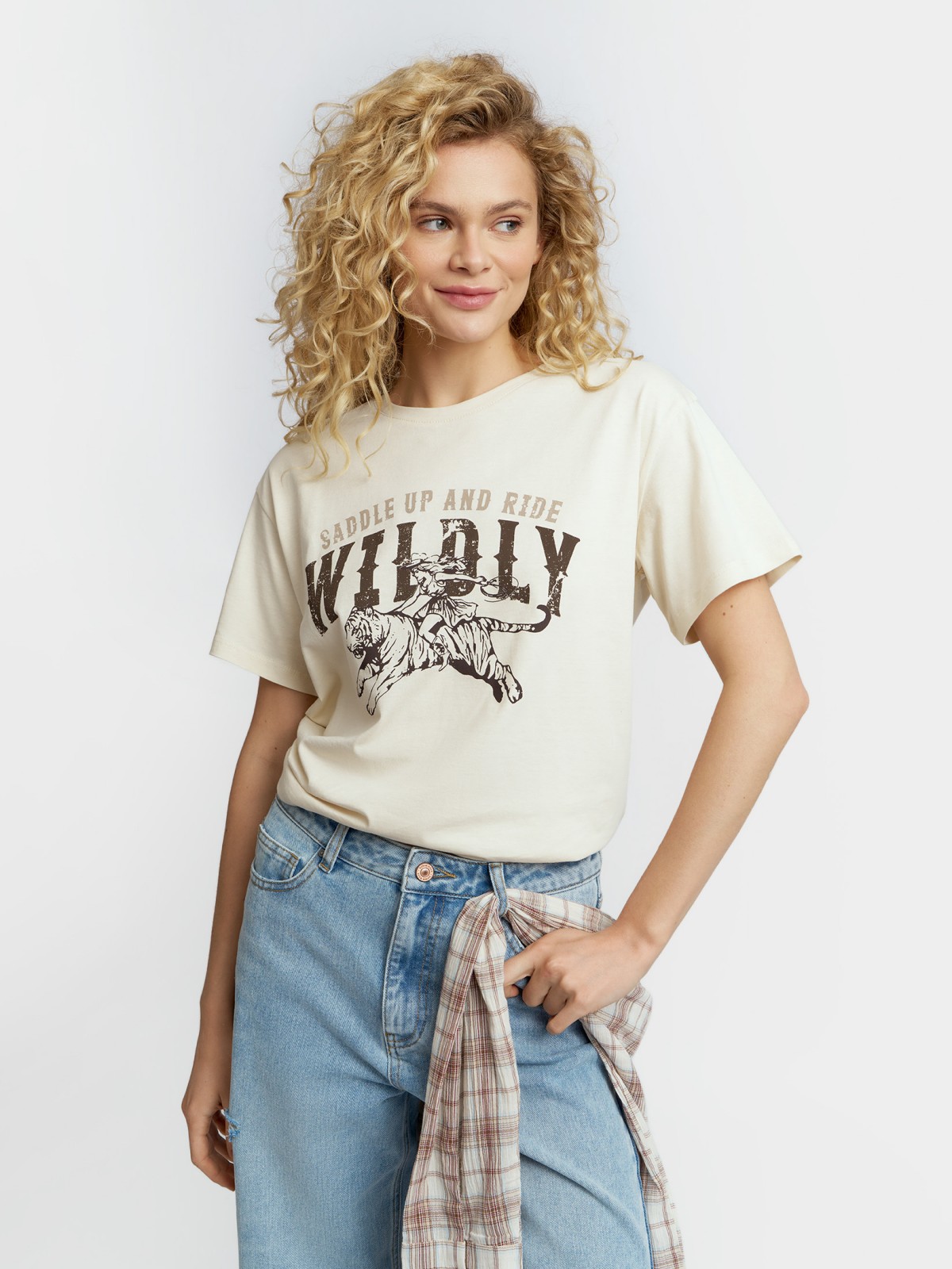 Футболка с короткими  рукавами