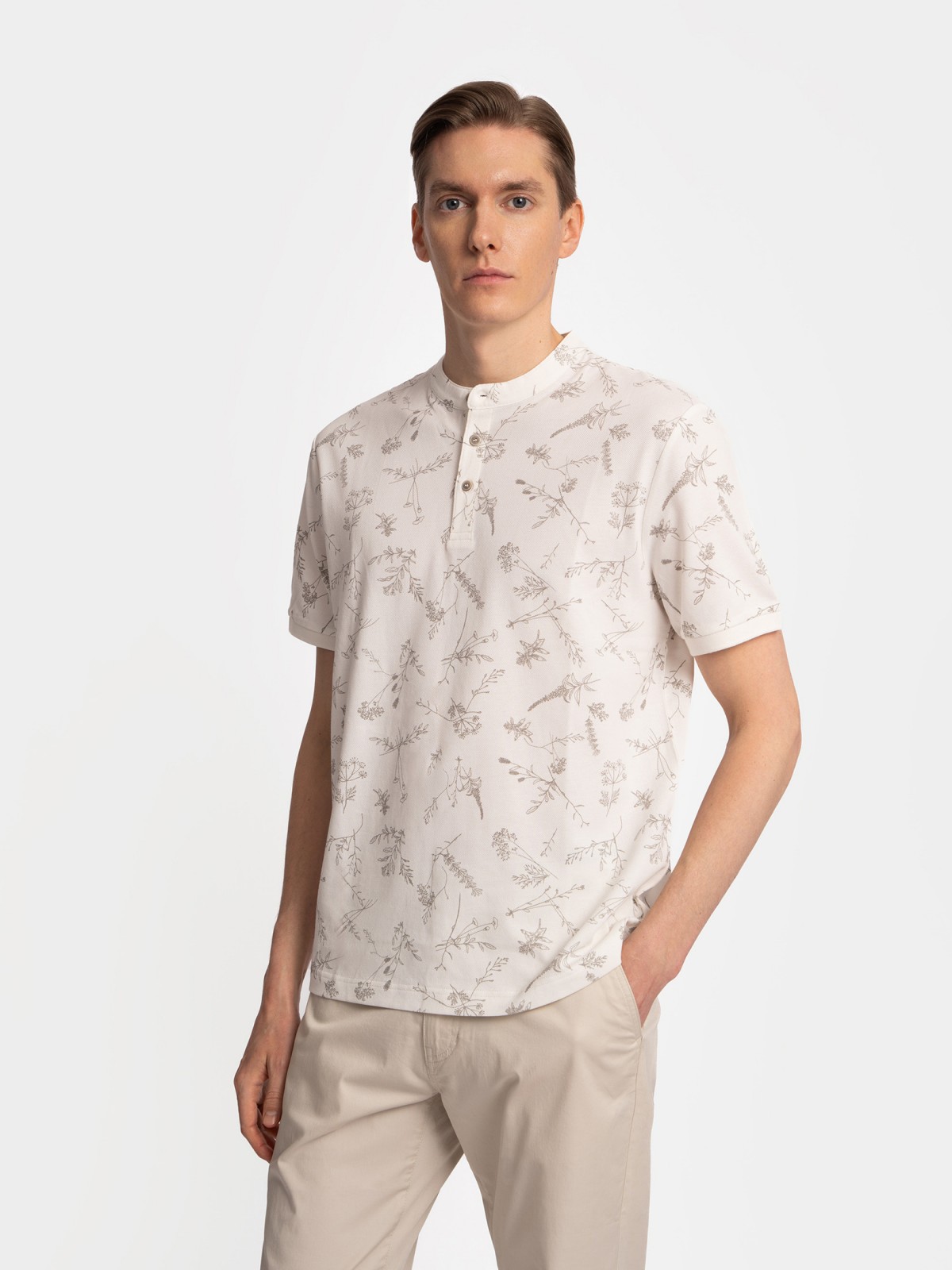 Поло с короткими рукавами