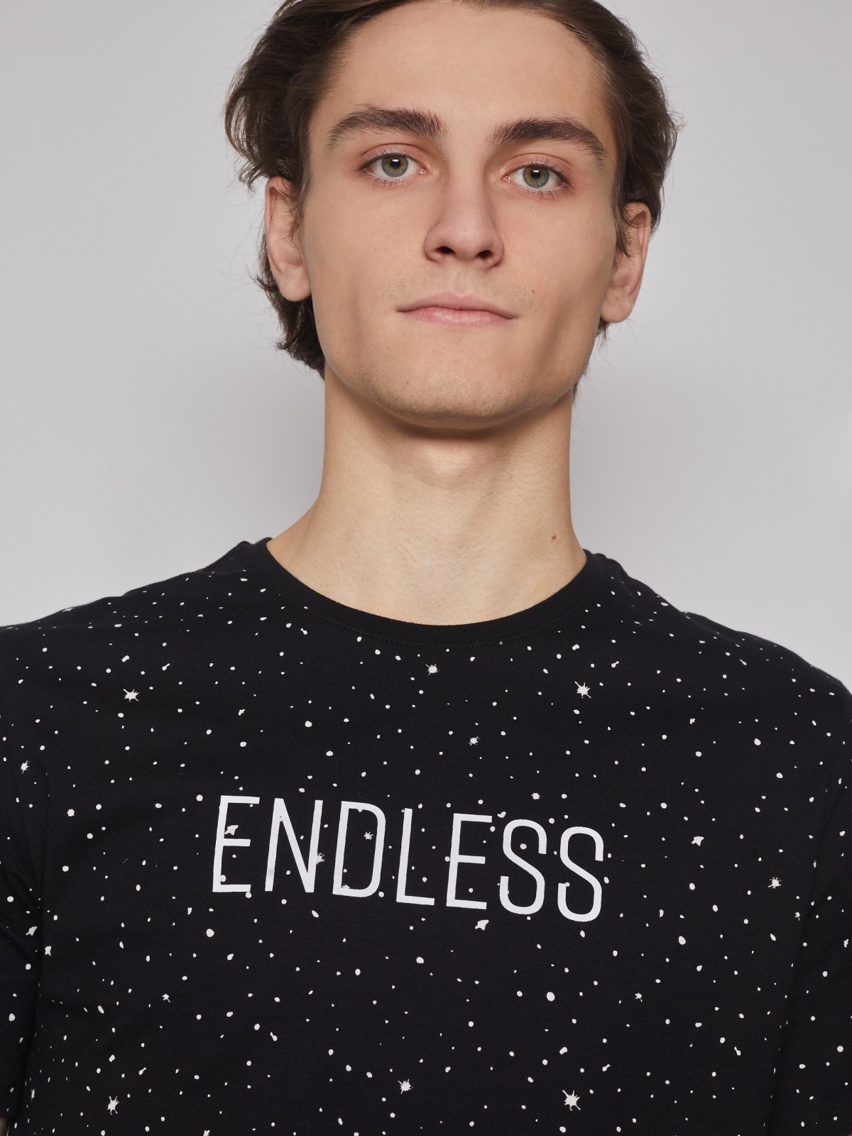 Футболка с принтом