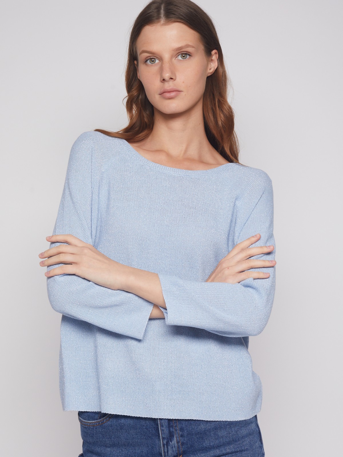 Джемпер с вырезом на спине Джемпер с вырезом на спине