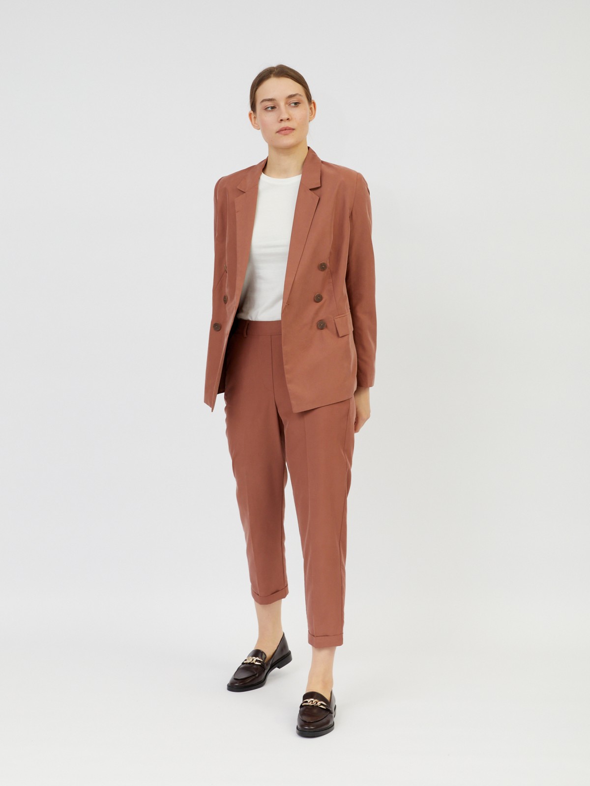 Двубортный жакет