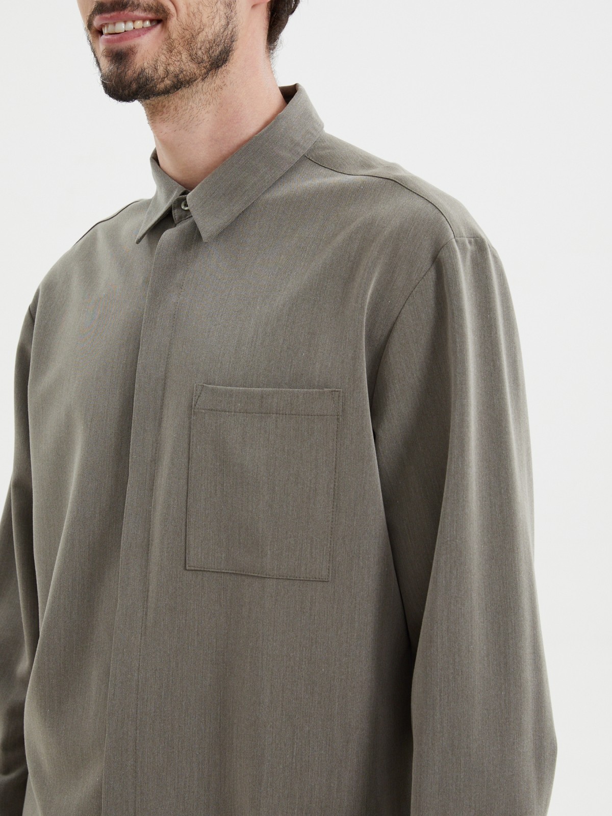 Рубашка с длинным рукавом