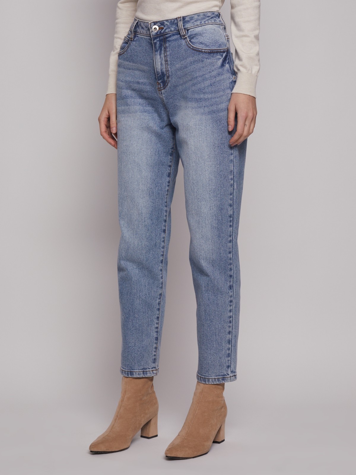Джинсы силуэта Mom Comfort