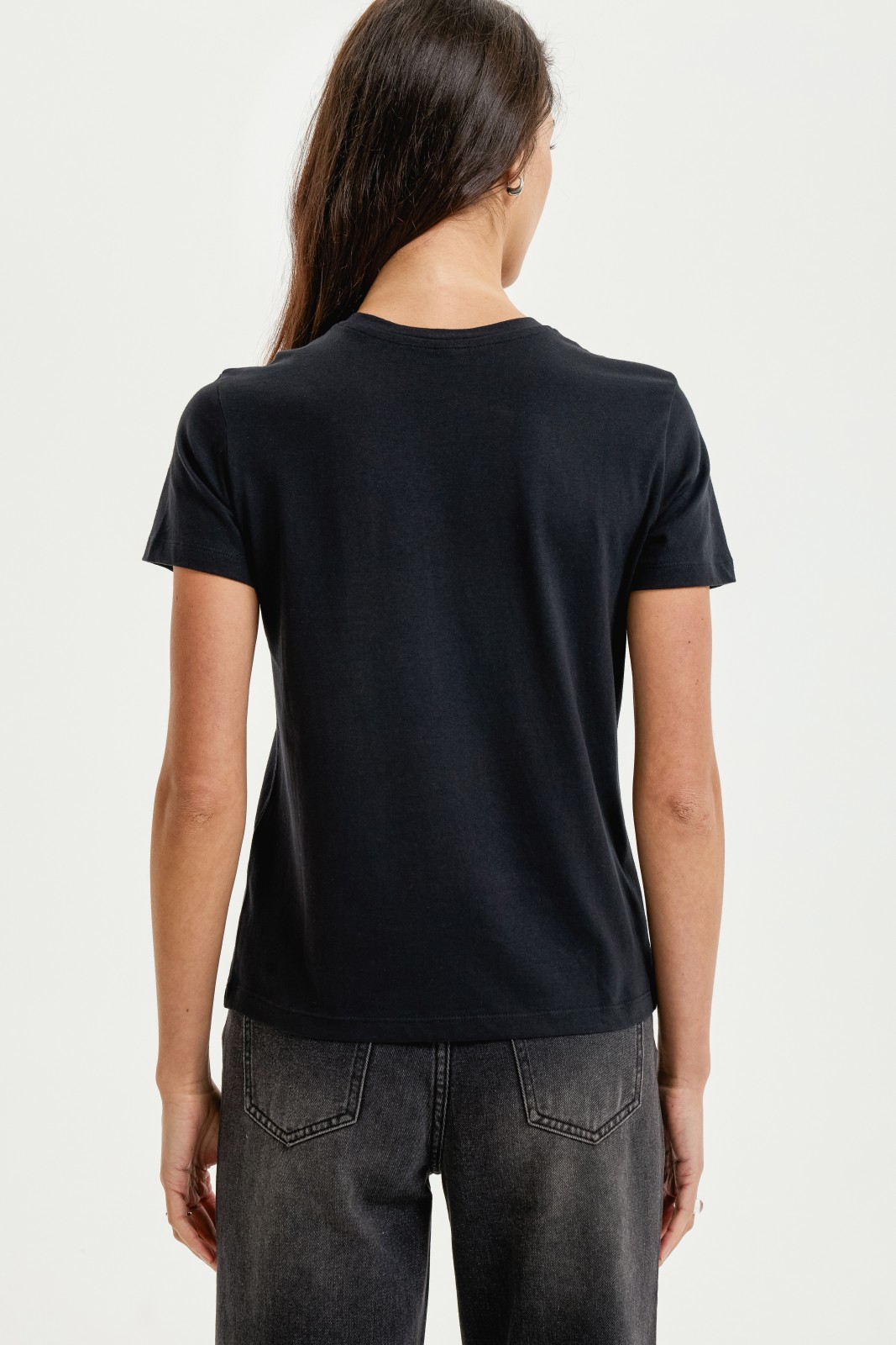 Футболка из хлопка с надписью