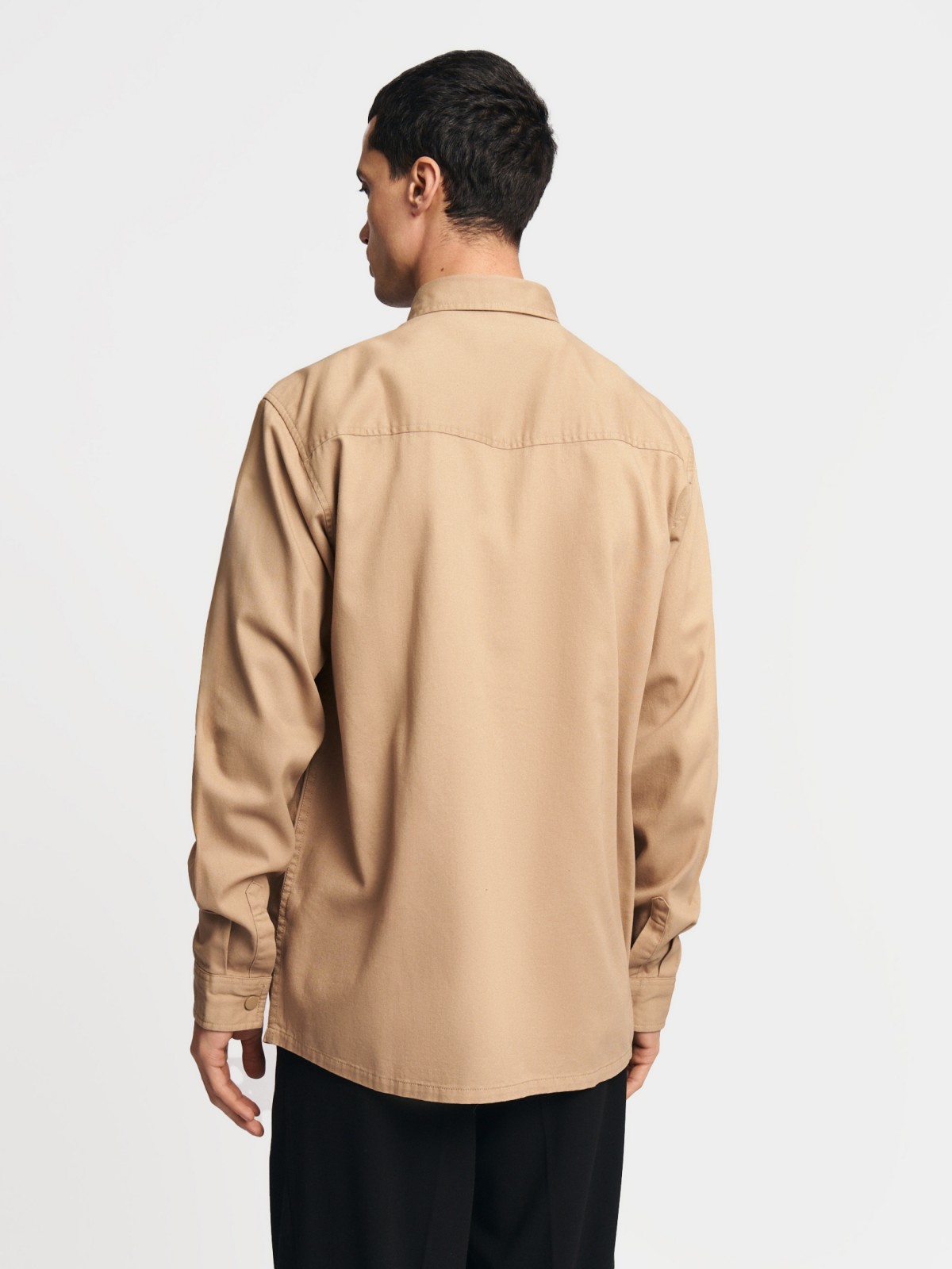 Куртка-рубашка из хлопка