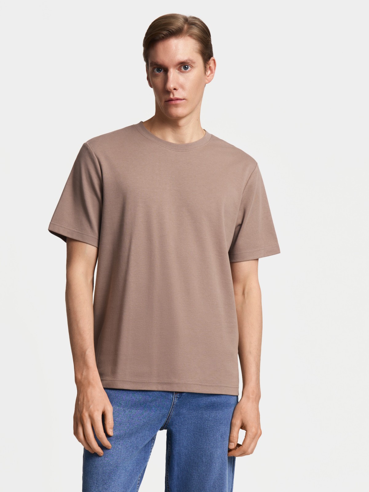 Футболка из хлопка с коротким рукавом