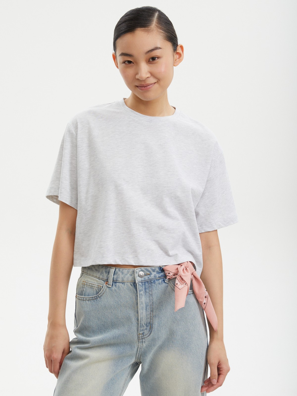 Футболка-топ с коротким рукавом