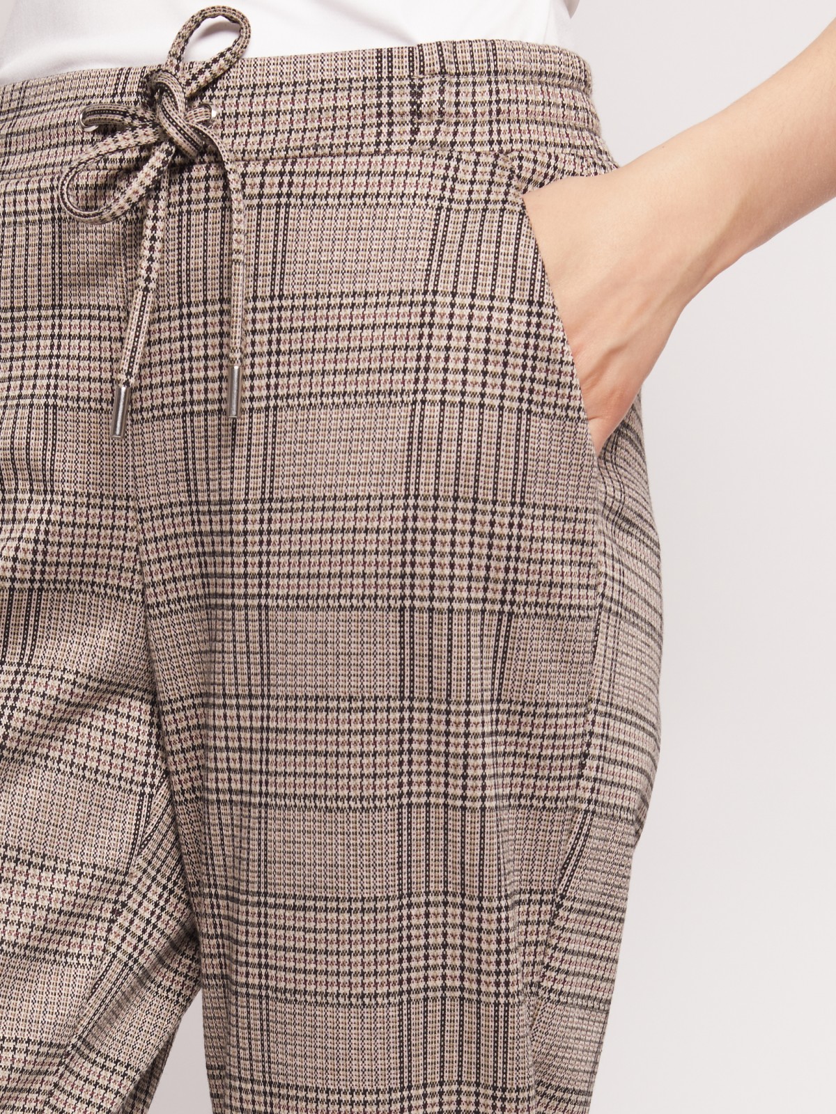 Брюки с эластичным поясом