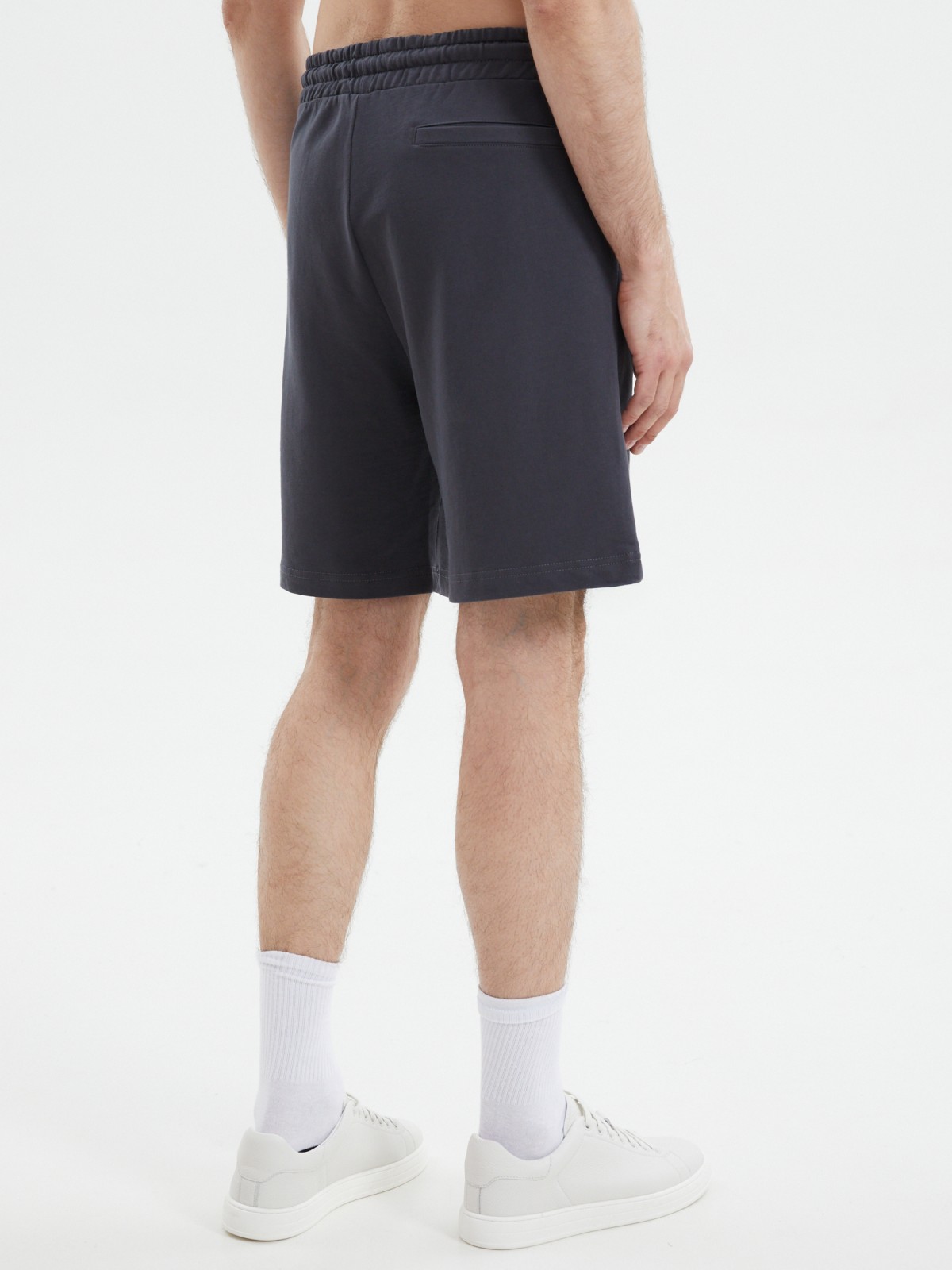 Трикотажные шорты на резинке из хлопка