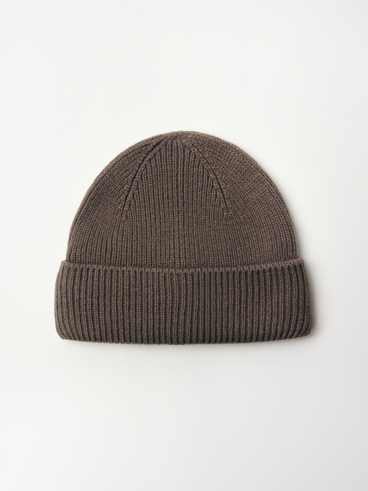 Вязаная шапка-бини из акрила 299₽