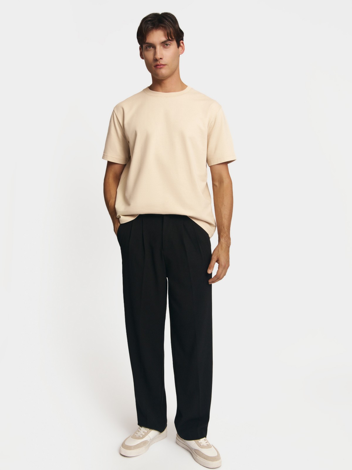 Футболка из хлопка с коротким рукавом