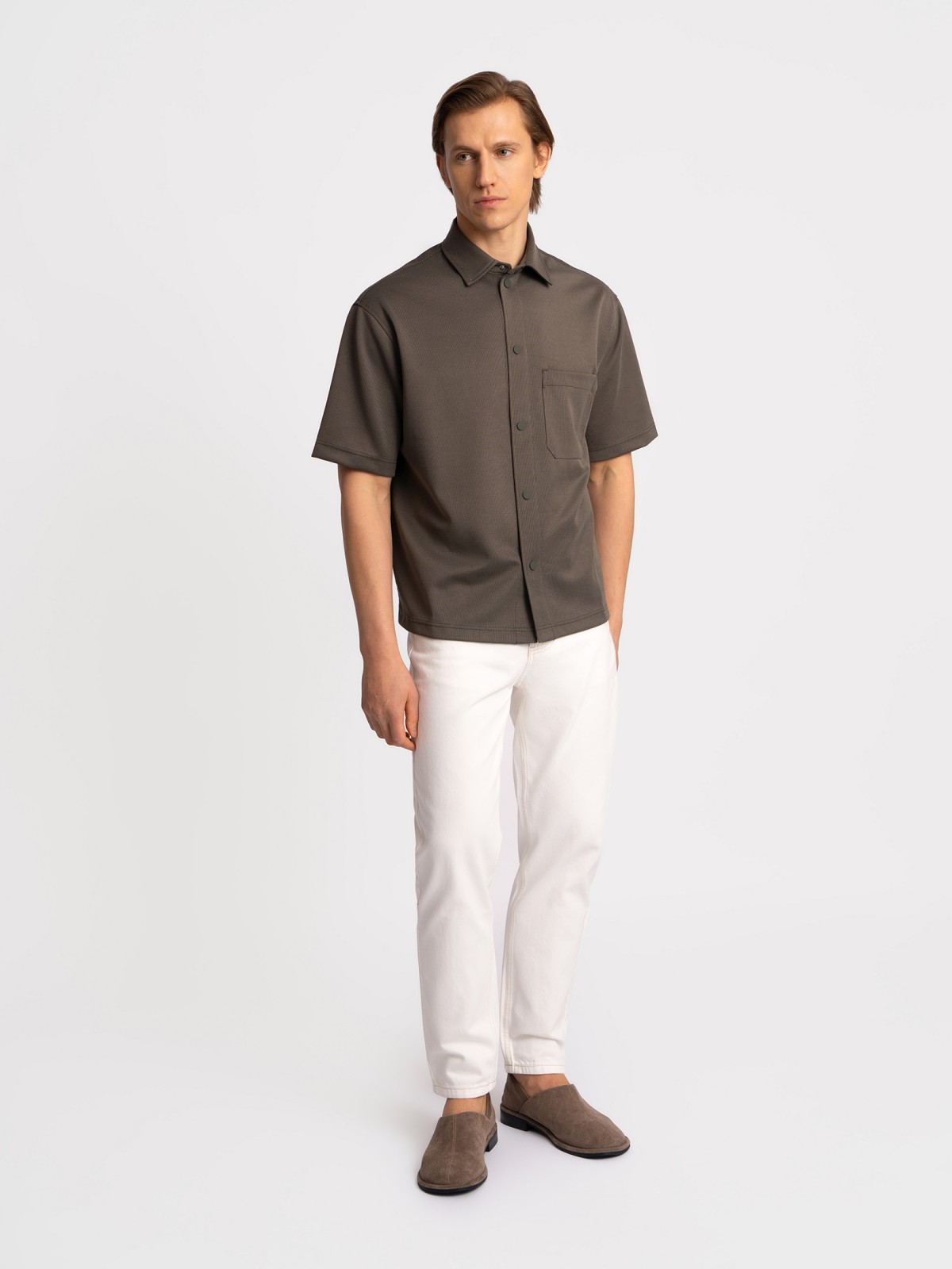 Рубашка с  короткими рукавами