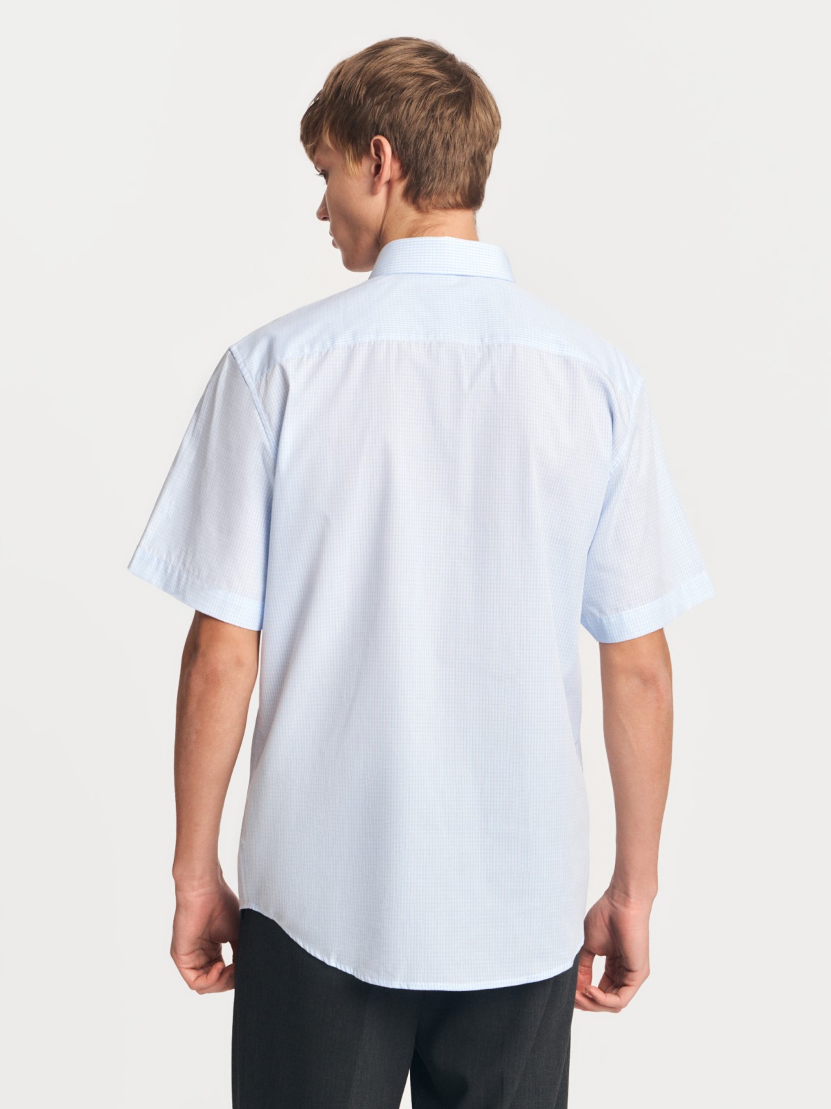 Рубашка с  короткими рукавами