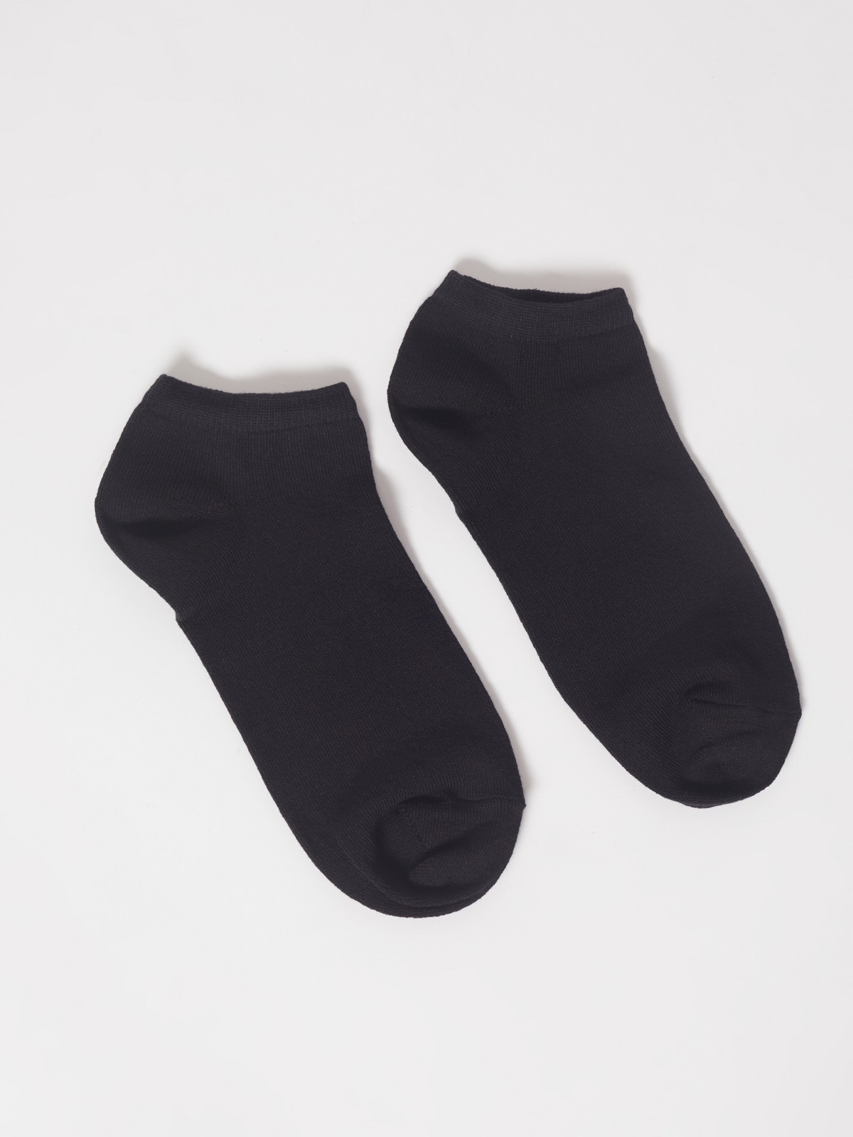 Набор коротких носков (5 пар в комплекте) zolla 01231998J195, цвет черный, размер 25-27 - фото 2