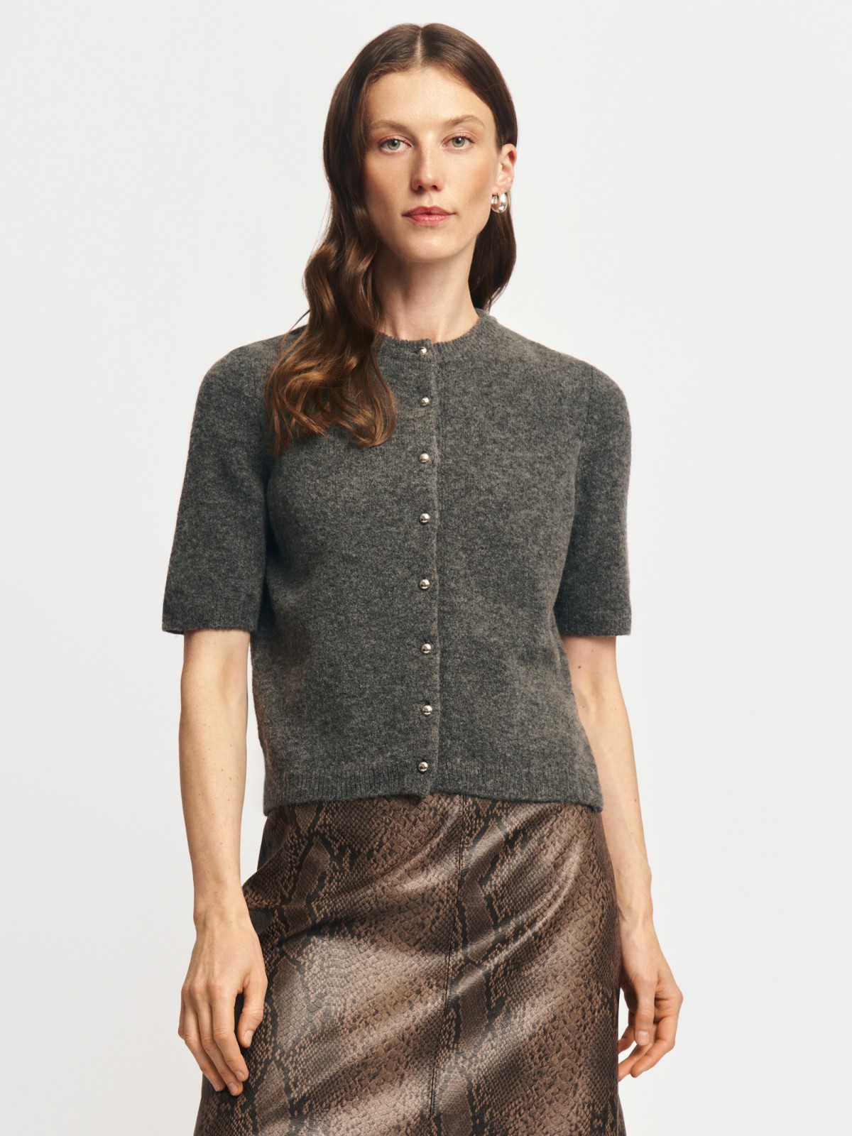 Кардиган-жакет с коротким рукавом 1799₽