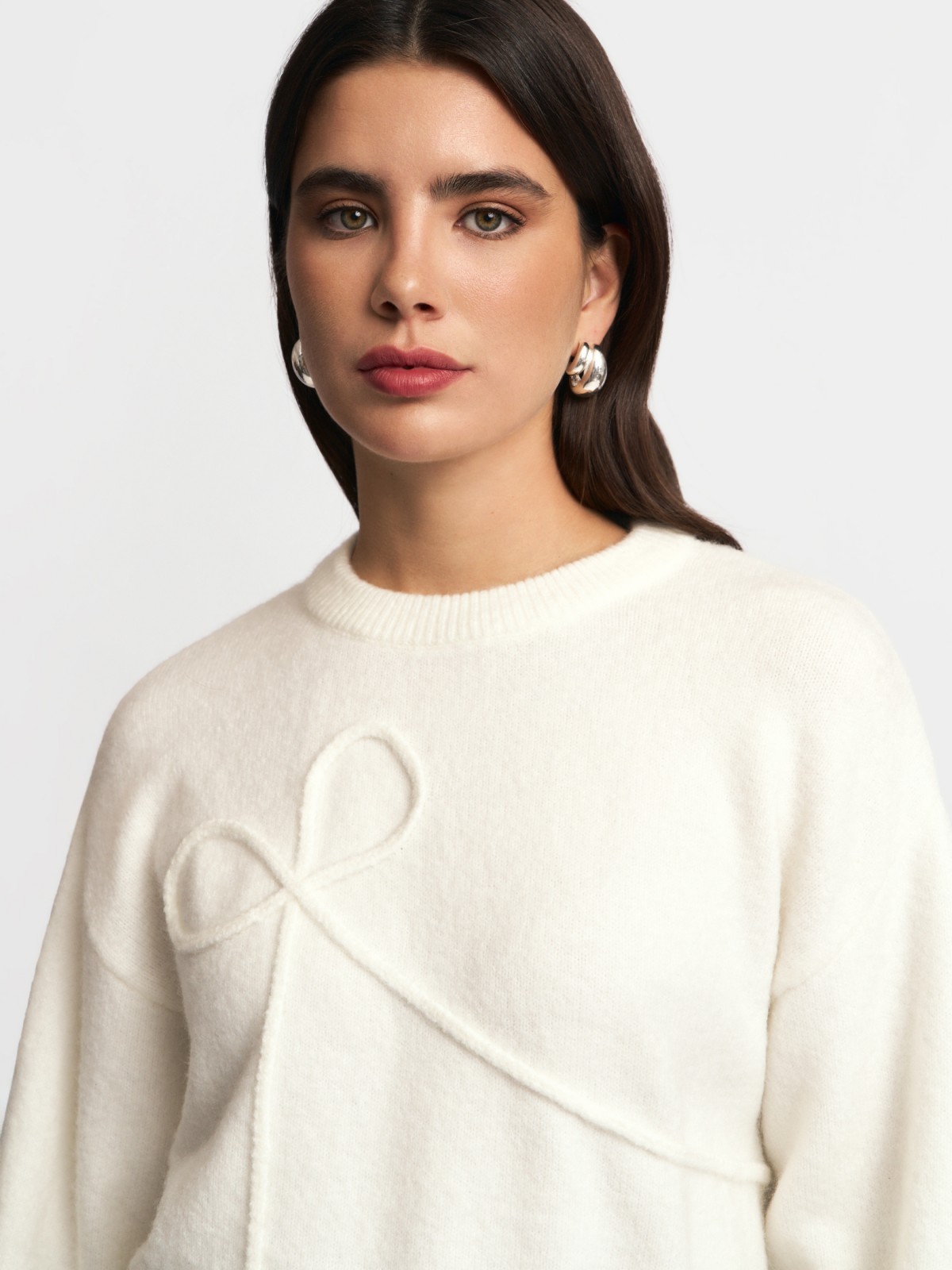 Вязаный джемпер с узором