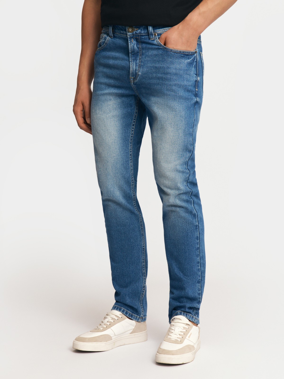 Джинсы фасона Slim из хлопка