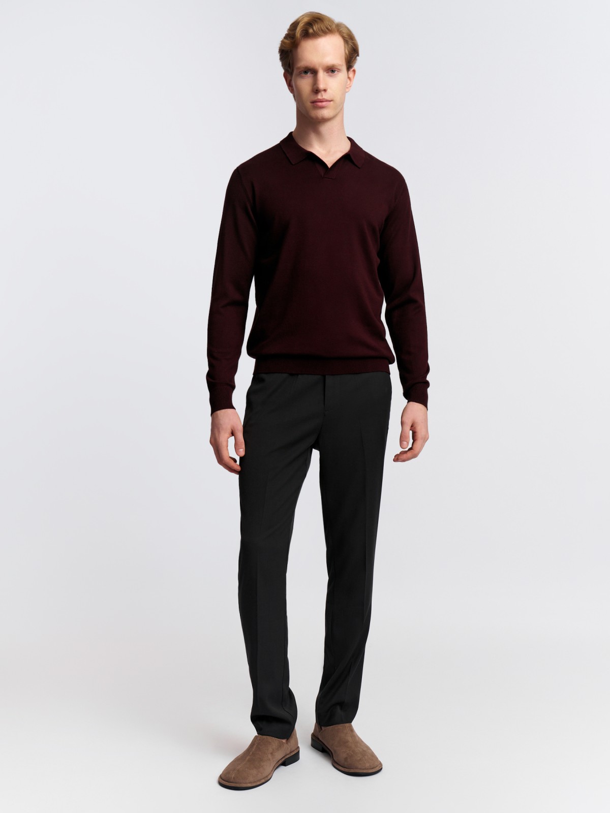 Офисные брюки Slim со стрелками 1599₽