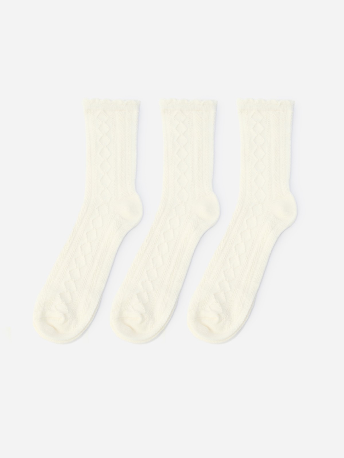 Набор высоких носков (3 пары в комплекте)