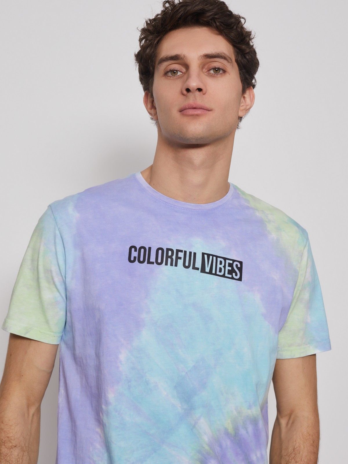 Футболка в стиле тай-дай
