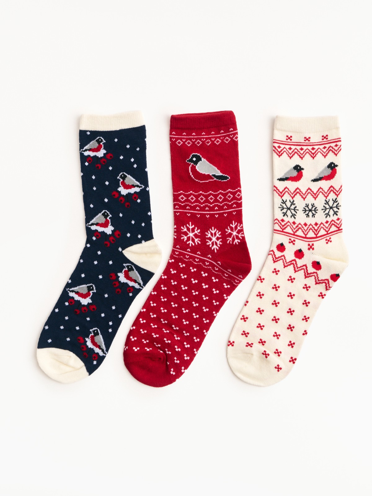 Набор зимних носков 3 пары в комплекте 599₽